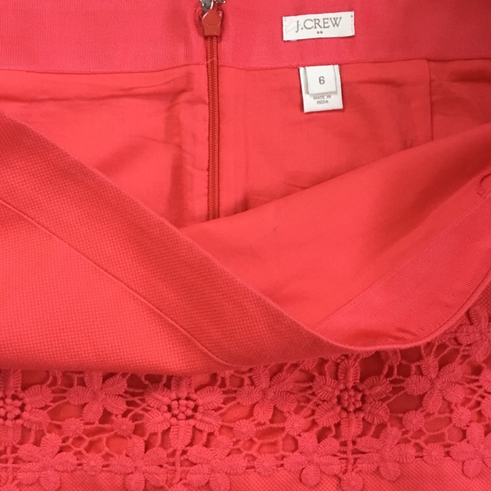NWOT J. CREW SKIRT SIZE 6 - Picture 6 of 7